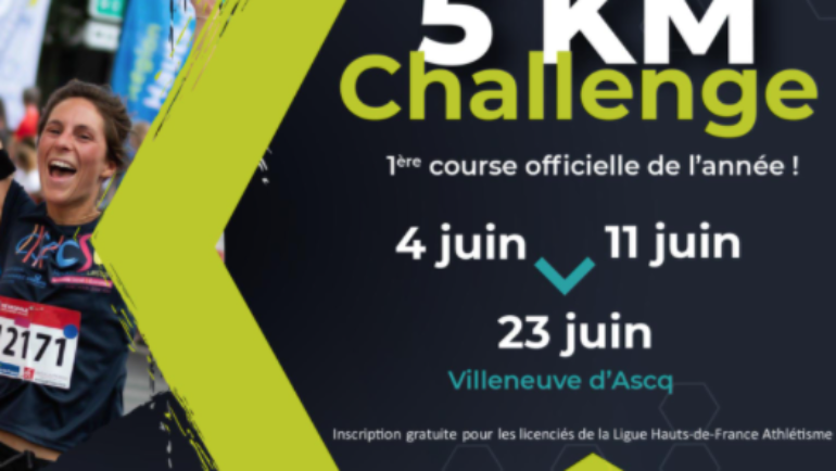Participez à la 1ère course officielle des Hauts-de-France sur 5km !